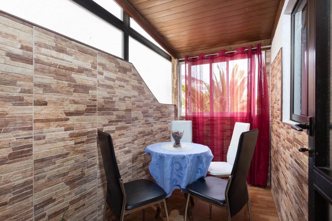 Apartamento En Primera Linea De Playa Con Aire Acondicionado Arona  Ngoại thất bức ảnh