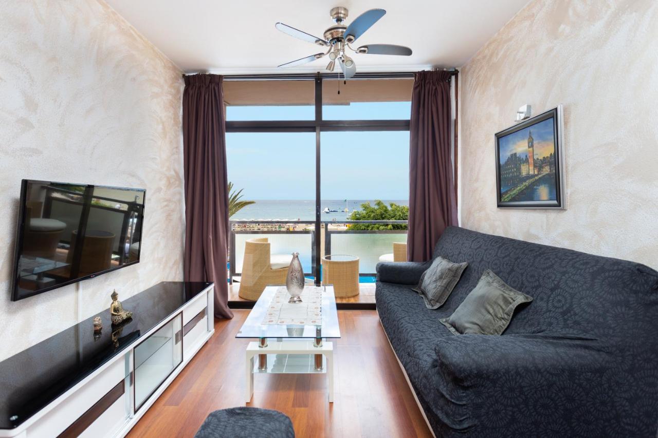 Apartamento En Primera Linea De Playa Con Aire Acondicionado Arona  Ngoại thất bức ảnh